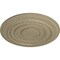 Ekena Millwork Oldham Ceiling Medallion (Fits Canopies up to 8 5/8"), Hand-Painted Gobi Desert, 18"OD x 1 1/4"P CM18OLGDF - alternate 2